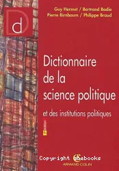 Dictionnaire de la science politique et des institutions politiques