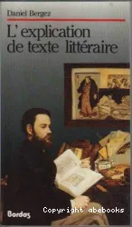 L'Explication de texte littéraire