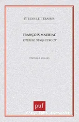 François Mauriac-Thérèse Desqueyroux