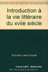 Introduction à la vie littéraire du XVIIe siècle