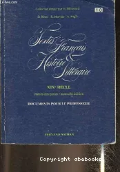 Textes français et histoire littéraire XIXe siècle