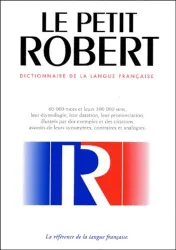 Le Nouveau Petit Robert, dictionnaires alphabétique et analogique de la langue française