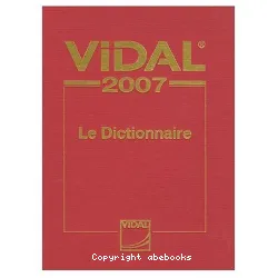 Vidal 2004, Le dictionnaire