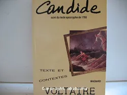 Voltaire Candide ou l'optimisme
