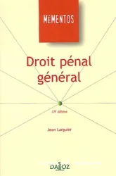 Droit pénal général