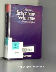 Dictionnaire technique français-anglais