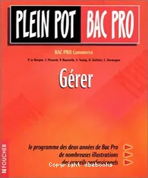 Gérer, bac pro commerce