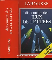 Dictionnaire des jeux de lettres