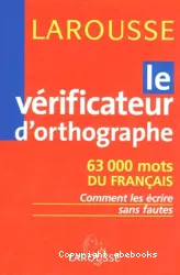 Le Vérificateur d'orthographe