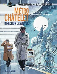 Métro Châtelet, direction Cassiopée