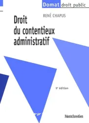 Droit du contentieux administratif