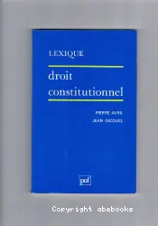 Droit constitutionnel