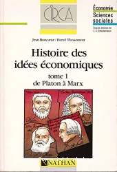 Histoire des idées économiques. I,De Platon à Marx