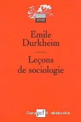 Leçons de sociologie