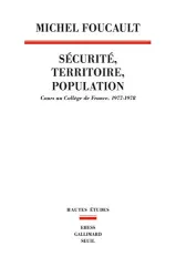 Sécurité, territoire, population