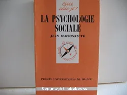 La Psychologie sociale