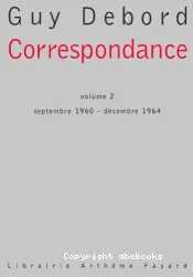 Correspondance. II, septembre 1960-décembre 1964