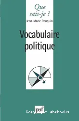 Vocabulaire politique