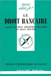 Le Droit bancaire