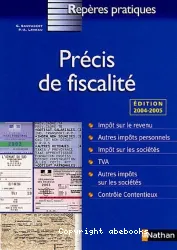 Précis de fiscalité