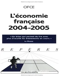 Economie française 2004-2005
