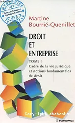 Droit et entreprise. I, Cadre de la vie juridique et notions fondamentales de droit