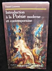 Introduction à la Poesie moderne et contemporaine