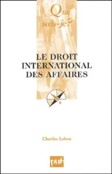 Le Droit international des affaires