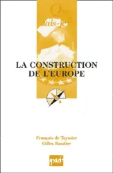 La Construction de l'Europe