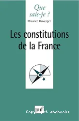 Les Constitutions de la France