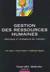 Gestion des ressources humaines