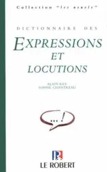 Dictionnaire des expressions et locutions