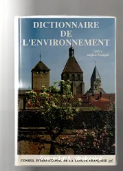 Dictionnaire de l'environnement