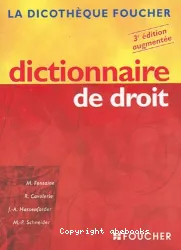 Dictionnaire de droit