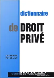 Dictionnaire de droit privé