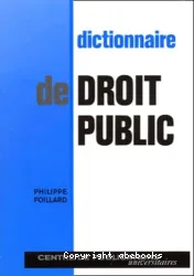 Dictionnaire de droit public