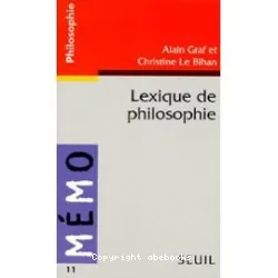 Lexique de philosophie