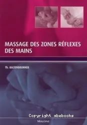 Massage des zones réflexes des mains