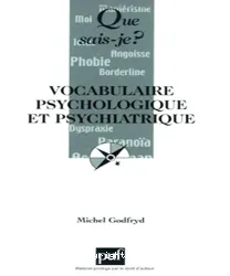 Vocabulaire psychologique et psychiatrique