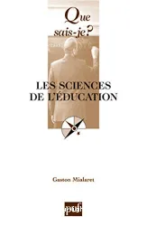 Les Sciences de l'éducation