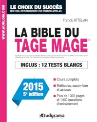 La Bible du Tage Mage 2015