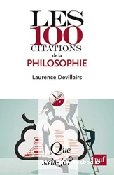 Les 100 citations de la philosophie