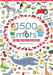 1.500 mots de l'âge de la maternelle