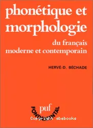Phonétique et morphologie du français