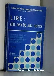 Lire: du texte au sens