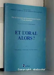 Et l'oral alors?