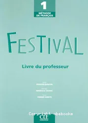 Festival 1. Livre du professeur