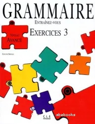 Grammaire: Exercices niveau avancé