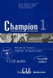 Champion 1. Cahier d'exercices