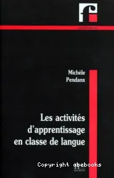 Les Activités d'apprentissage en classe de langue